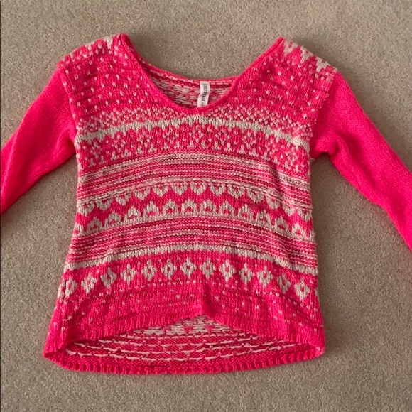 Aeropostale Pink Sweater - Picture 1 of 4